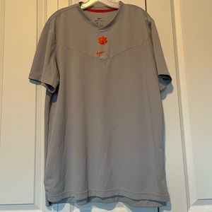 Nike Clemson Tigers 2021 Sideline Football Coaches Performance Top